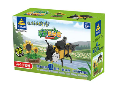 "Bug Alliance: Happy Little Honeybees" 开智 KAZI/高博乐 GBL KY80021-5 image 2