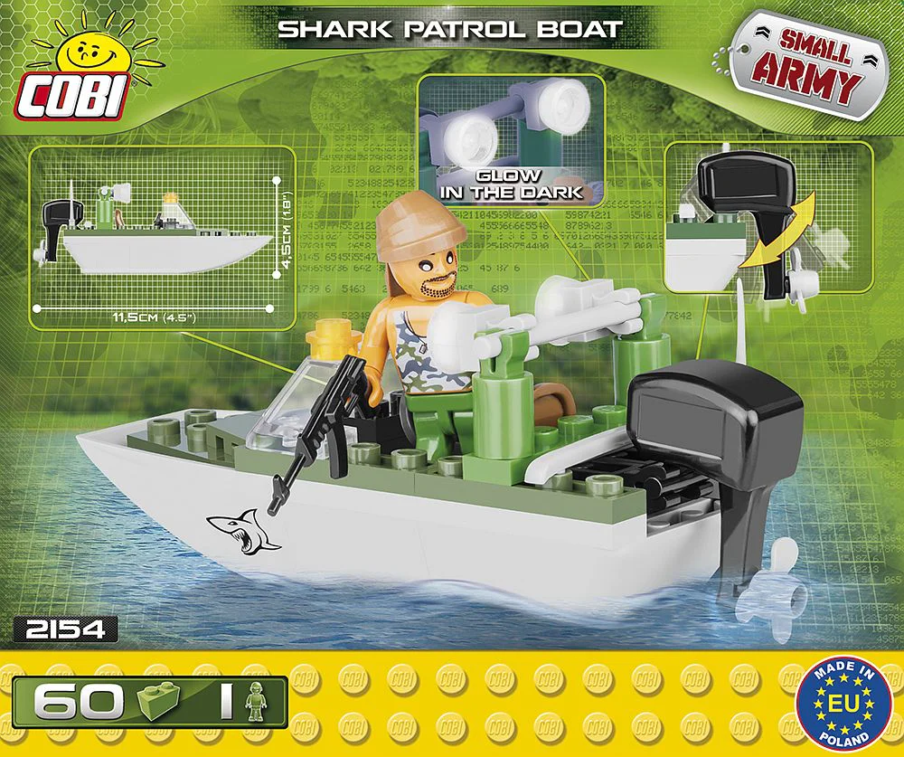 Shark patrol boat COBI 2154 image 1