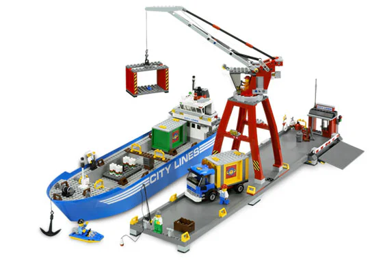 LEGO City Harbor 无牌 180156