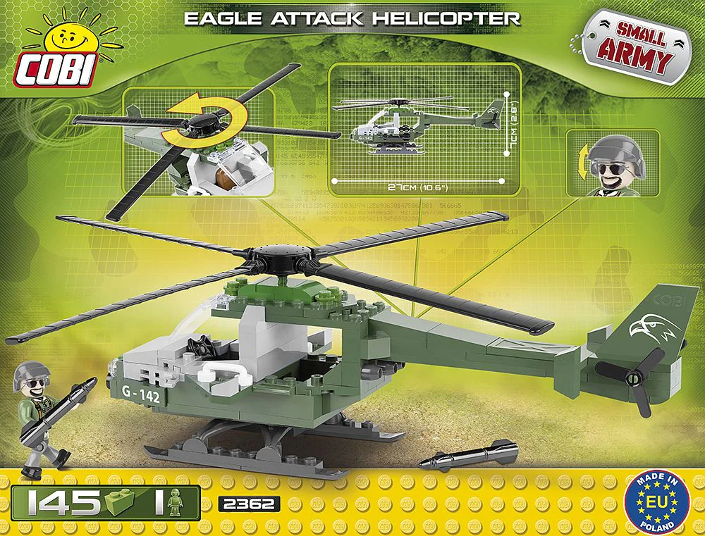 Hawk-style attack helicopter COBI 2362 image 1