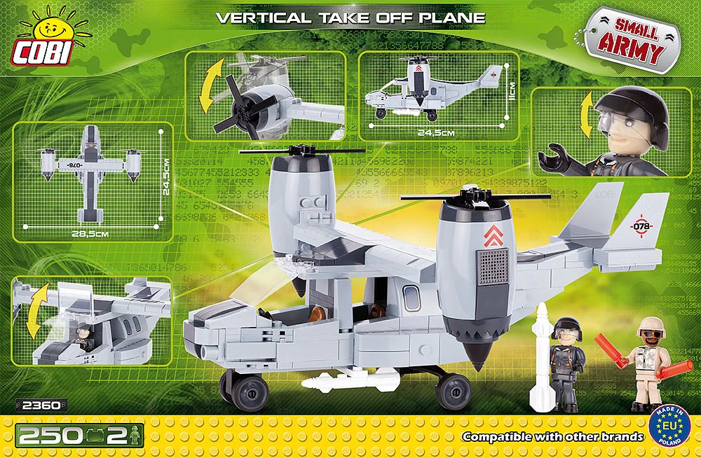 Vertical Takeoff and Landing Aircraft COBI 2360 image 1