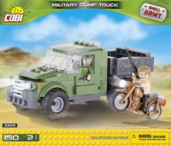 Military dump truck.