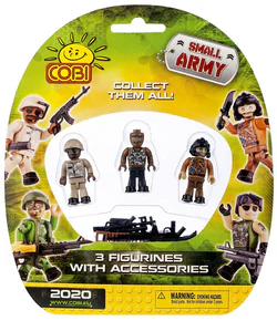Three people and accessories