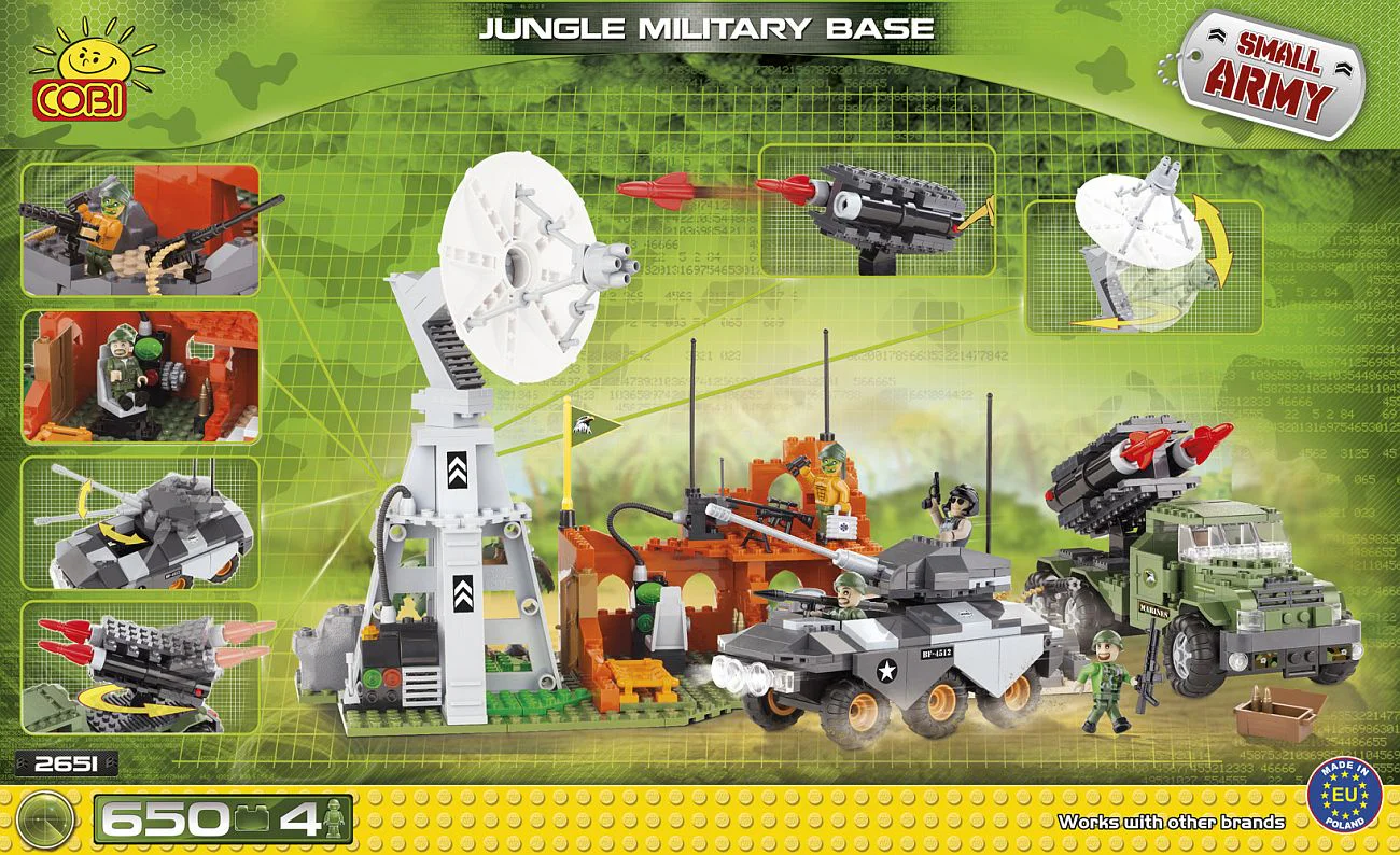 Jung-lin Military Base COBI 2651 image 1