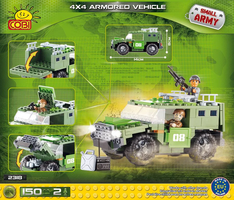armoured vehicles 4x4 COBI 2318 image 1