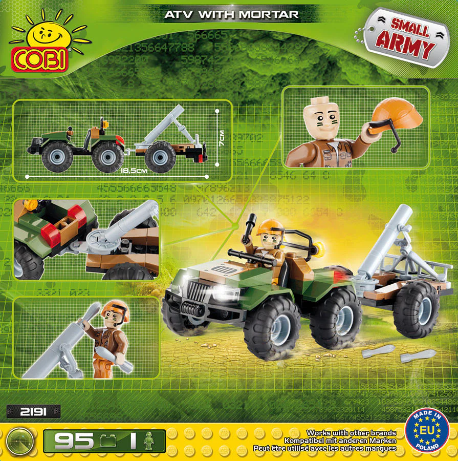 All terrain vehicles and mortars COBI 2191 image 1