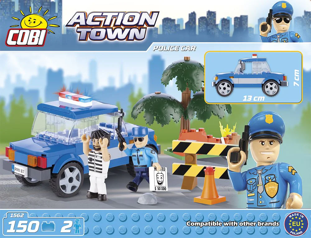 Police Car COBI 1562 image 1