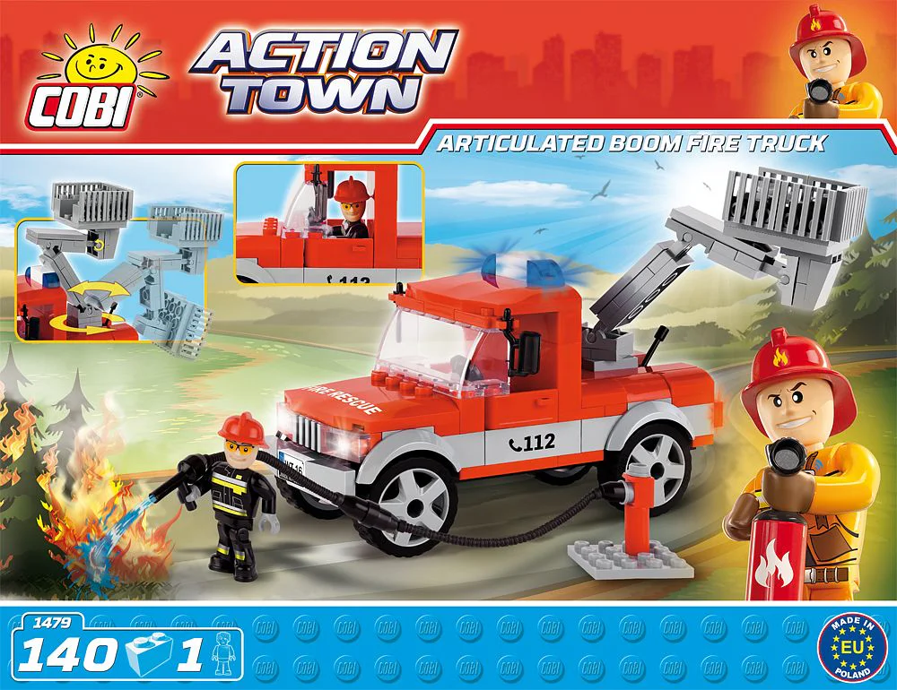 Cable-attached aerial lift truck COBI 1479 image 1