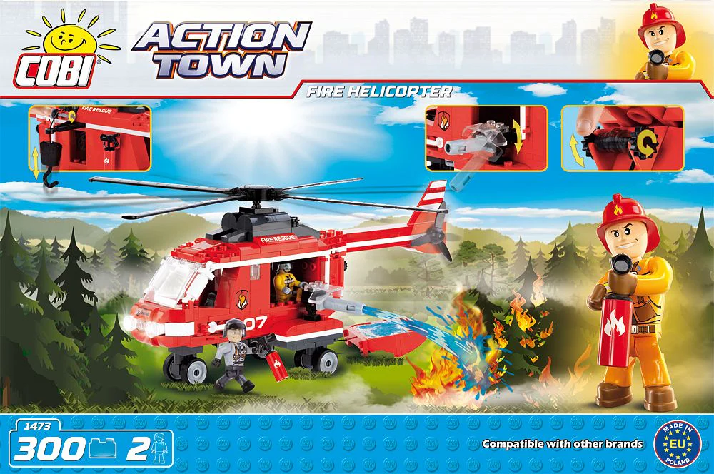 Firefighting helicopter COBI 1473 image 1