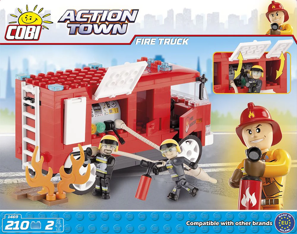 Fire truck COBI 1469 image 1