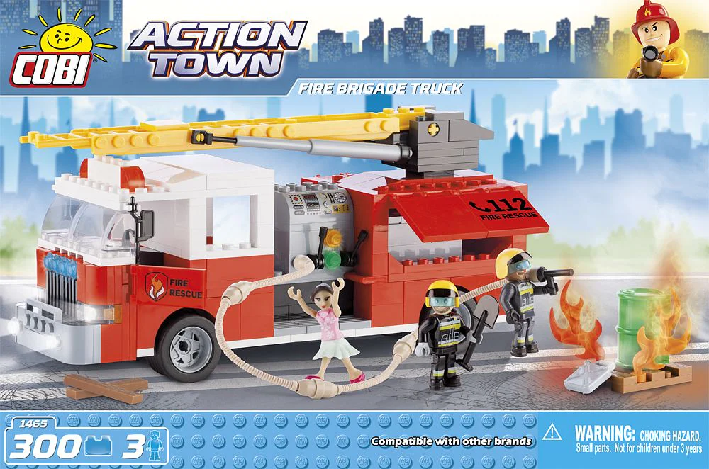 Fire truck COBI 1465 image 1