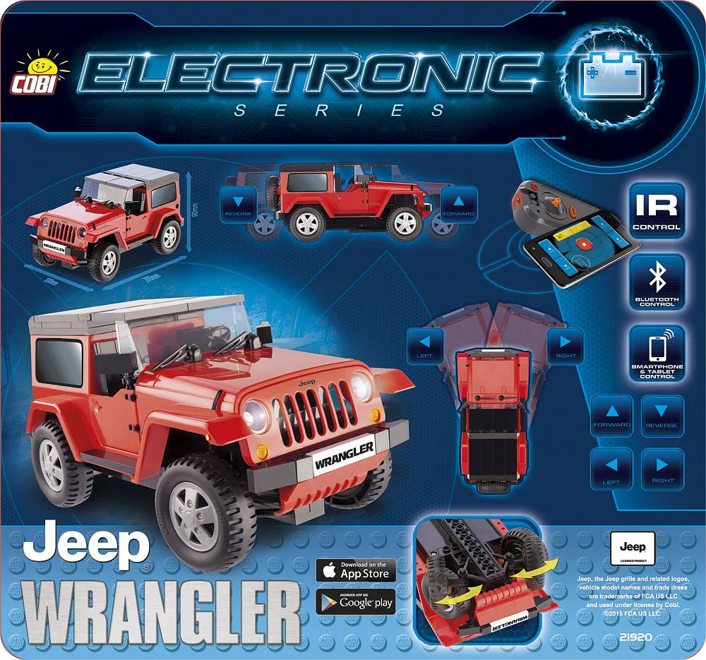 Radio Controlled Jeep Jeeper (Red) COBI 21920 image 1