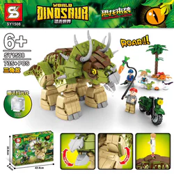 Dinosaurs from the world: Triceratops