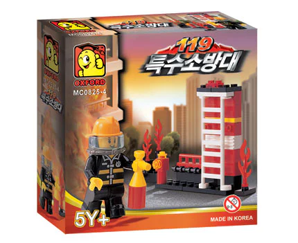 119 Fire Department 小牛津 OXFORD MC0825-4