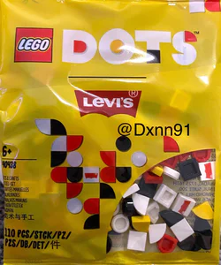 Levi's Confetti Bag with Extra DOTS - Levi Jeans-themed Party Favors