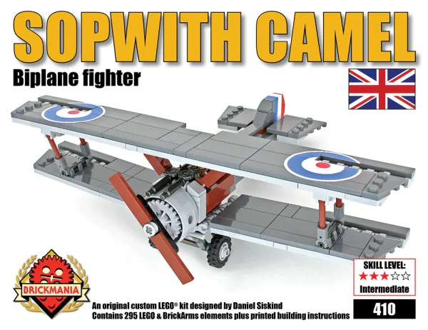Sooper Marlin F-5 Fighter Jet Brickmania 410