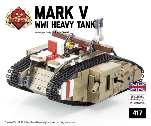 Mark V heavy tank Brickmania 417