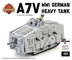 Saint-Chamond A7V tank