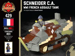 Schneider C.A. - French tanks in World War I