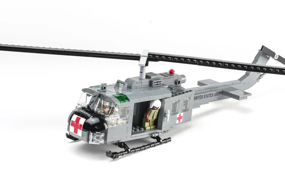 UH-1D HELICOPTER Brickmania 1014_MEGA