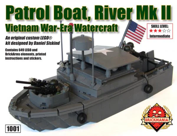 Patrol Boat Riverine MKII Brickmania 1001