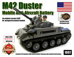 M42 40mm Anti-Aircraft Gun Carrier with AA Battery