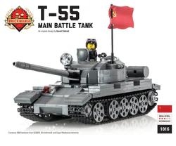 T-55 Soviet-style main battle tank