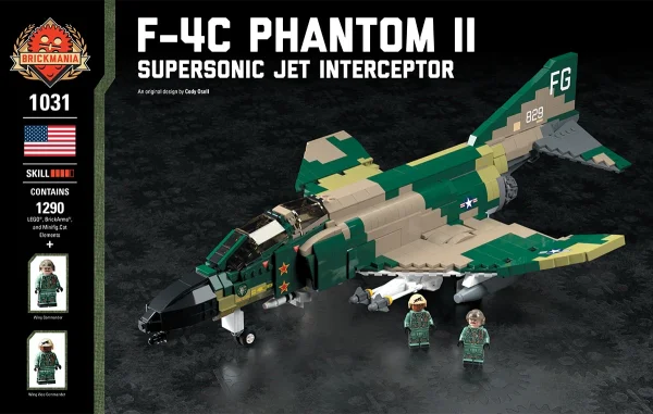 F-4 GHOST II - ULTRASOUND INTERCEPTOR Brickmania 1031