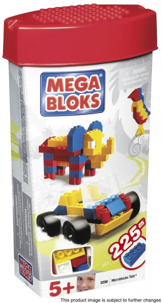 Miniature wooden box with handle. 美家宝/美高 MegaBloks 250
