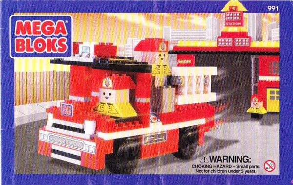 Fire Department 美家宝/美高 MegaBloks 991