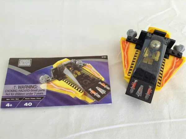 Yellow Spacecraft Plane 美家宝/美高 MegaBloks 9182
