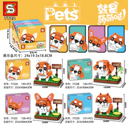 Adorable Pets: Pet Dogs 4 Varieties
