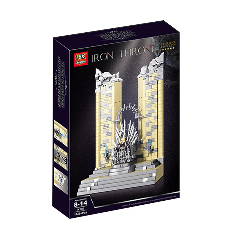 The song of ice and fire: the Iron Throne Super 18K K130 image 2