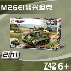 WORLD WAR II NORMANDY LANDING: U.S. ARMY M26E1 PAN XIN (SECOND)