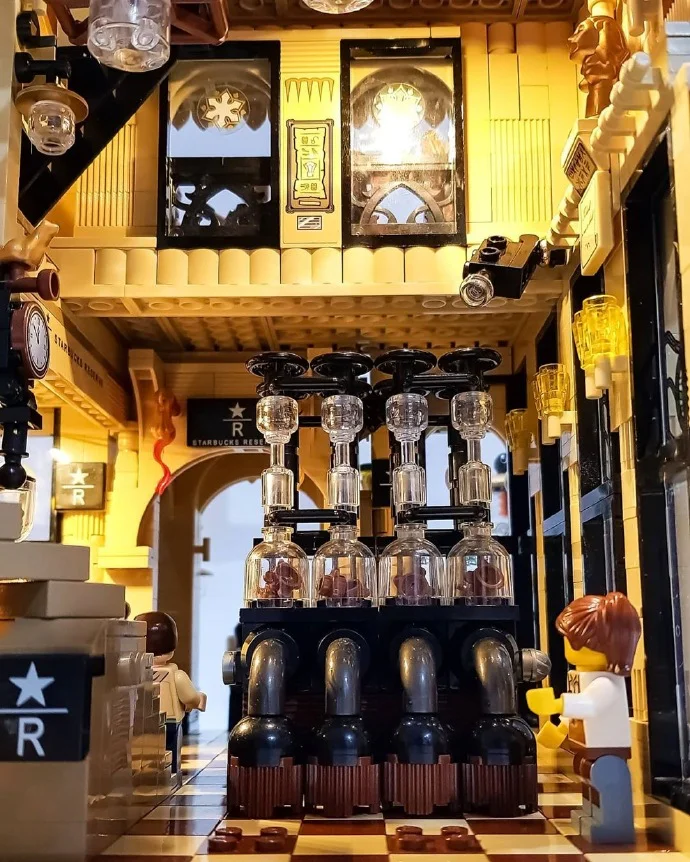 Starbucks selects coffee shop street scenery. 世标XIPOO XP93220 image 3