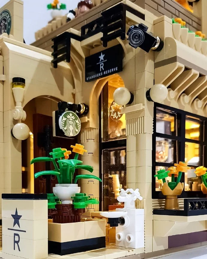 Starbucks selects coffee shop street scenery. 世标XIPOO XP93220 image 4