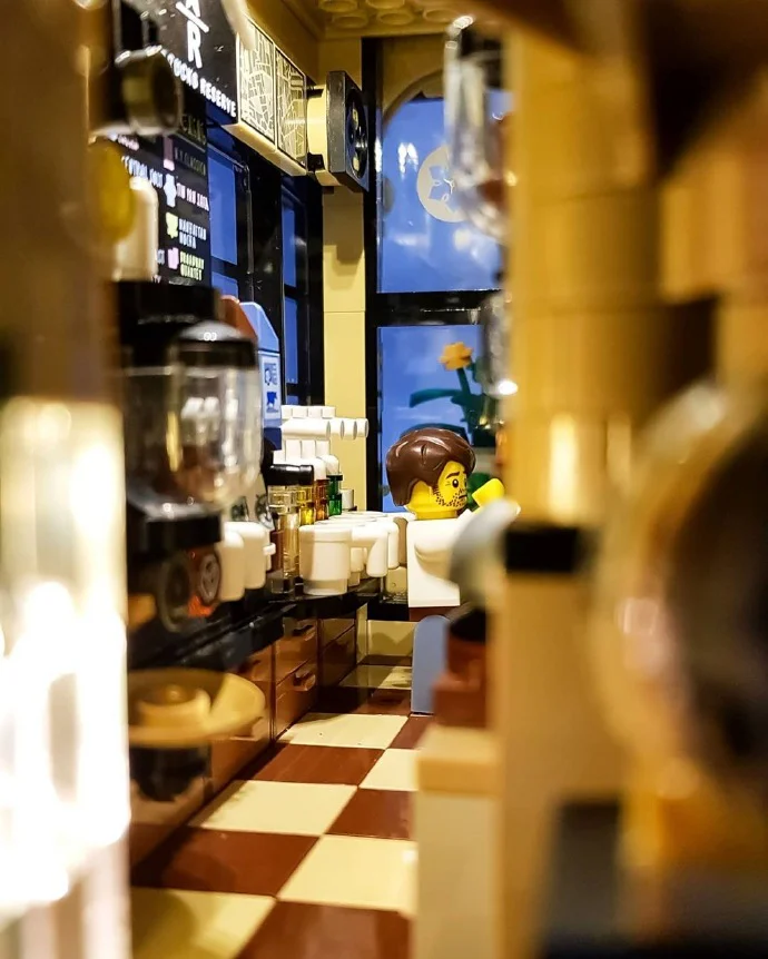 Starbucks selects coffee shop street scenery. 世标XIPOO XP93220 image 6