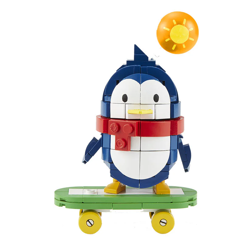 Cute Moments with Family Building Blocks Happy Times Little Q Sliding Board 美家宝/美高 MegaBloks FMR46 image 1