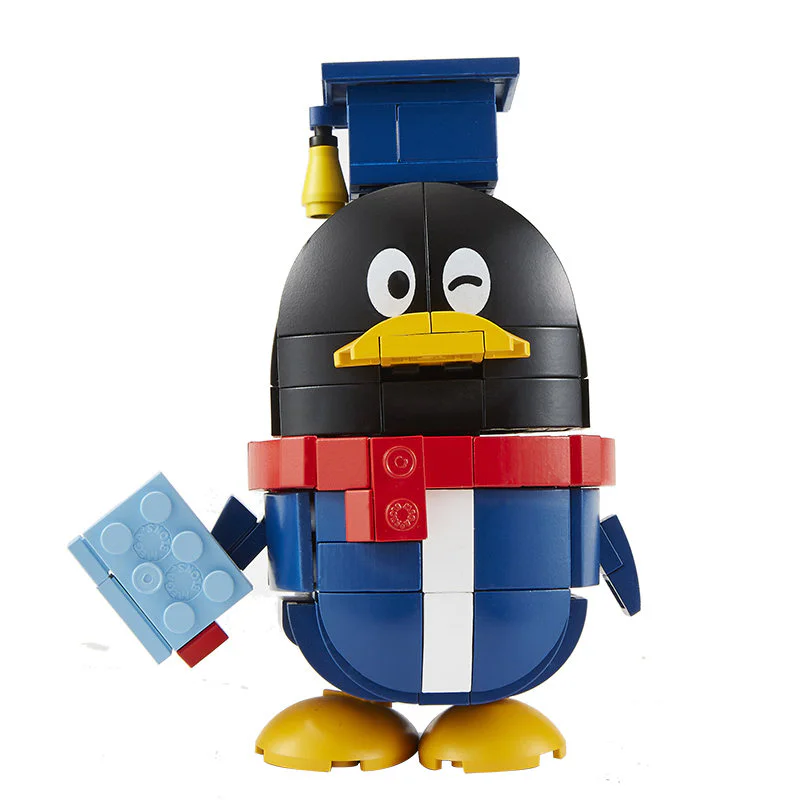 "QQ Family Building Blocks Happy Moments QQ Graduate Student" 美家宝/美高 MegaBloks FMR45 image 1