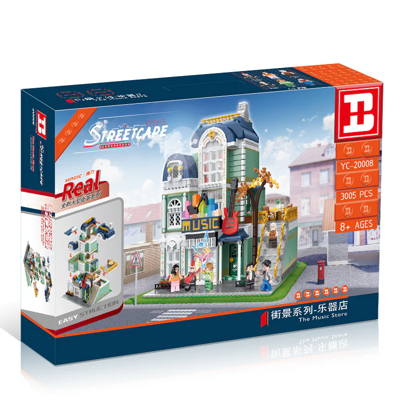 City Street View: The Instrument Shop 悦创 HAPPYBUILD/信宇科技 YC-20008 image 2
