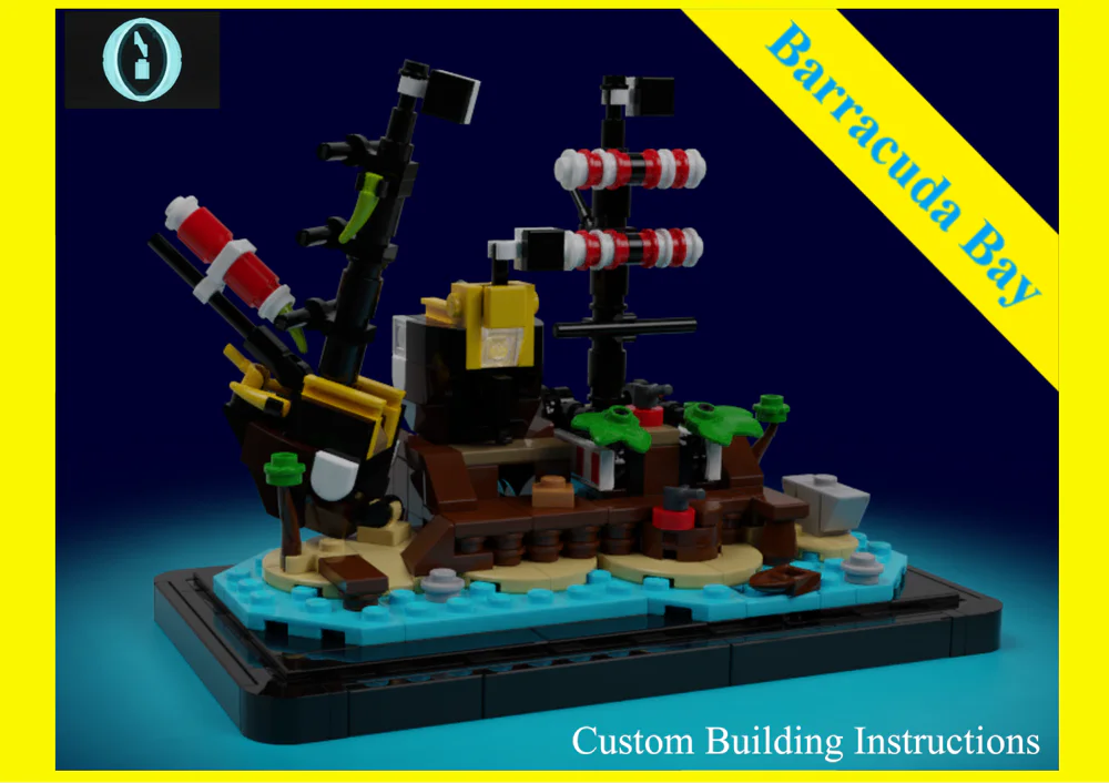 Coalfish Bay Pirate Mini Replica MOC-38553
