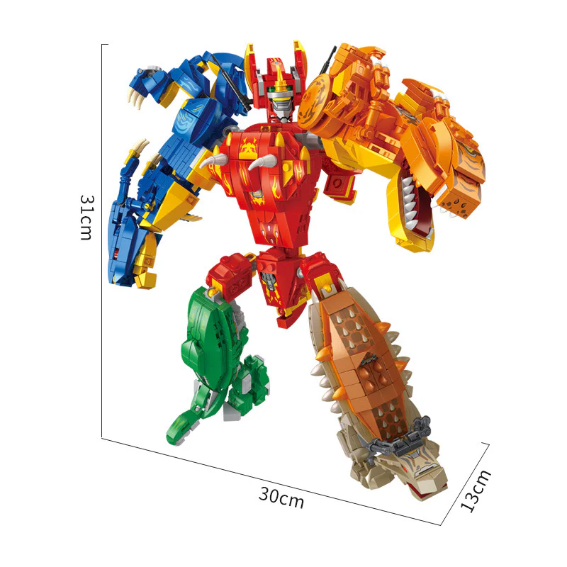 Straight to dinosaur armor. Five plus one 潘洛斯 PANLOSBRICK 633061 image 1