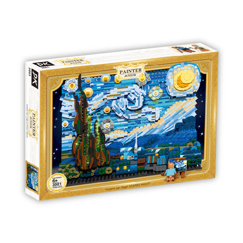 Van Gogh: Star and Moon Night 启智乐 90024