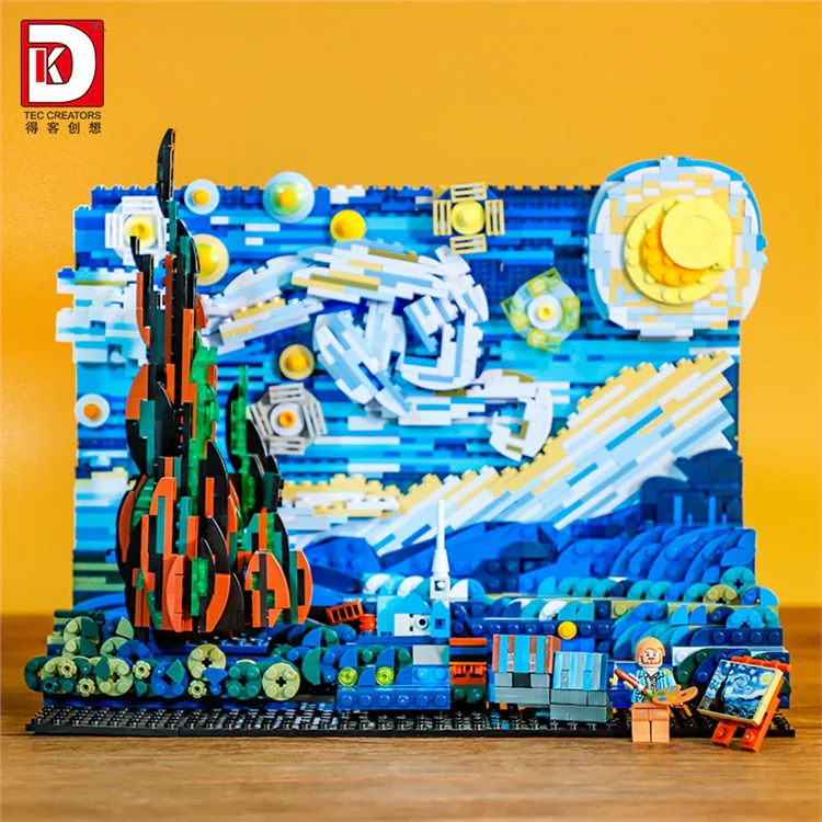 Van Gogh: Star and Moon Night 启智乐 90024 image 6