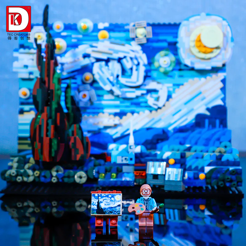 Van Gogh: Star and Moon Night 启智乐 90024 image 7