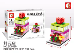 Mini Street View: Flower Shop