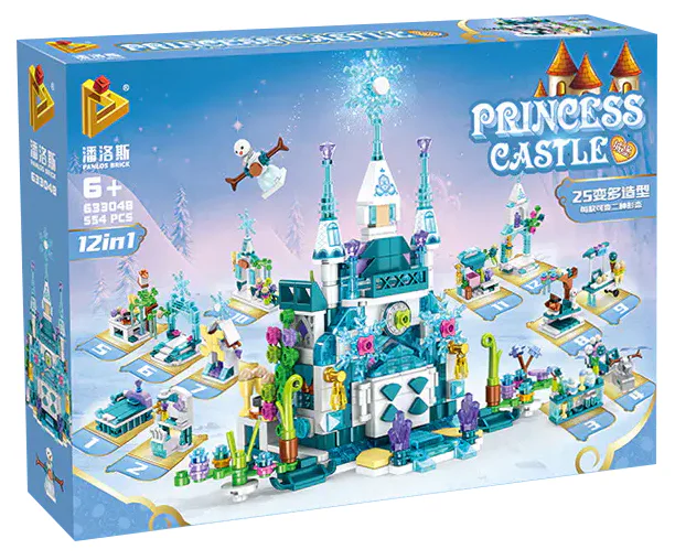 Ice Castle 12-in-1 25 Transformable Type 潘洛斯 PANLOSBRICK 633048 image 7