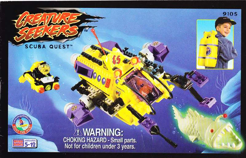 Underwater Exploration 美家宝/美高 MegaBloks 9105