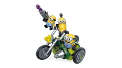 Tiny Yellow Person Motorcycle Crazy