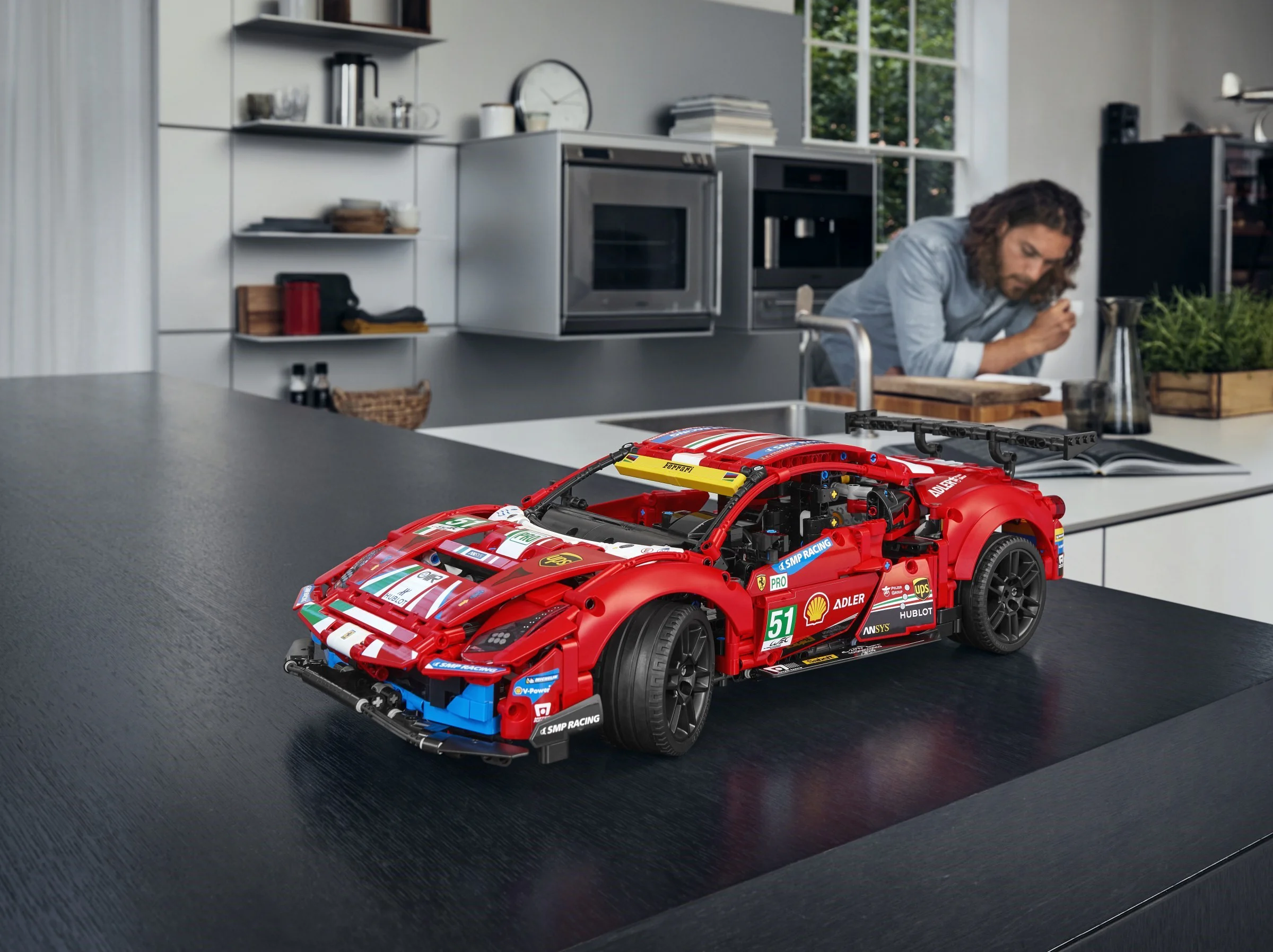Ferrari 488 GTE 乐博LEBO 10287 image 14